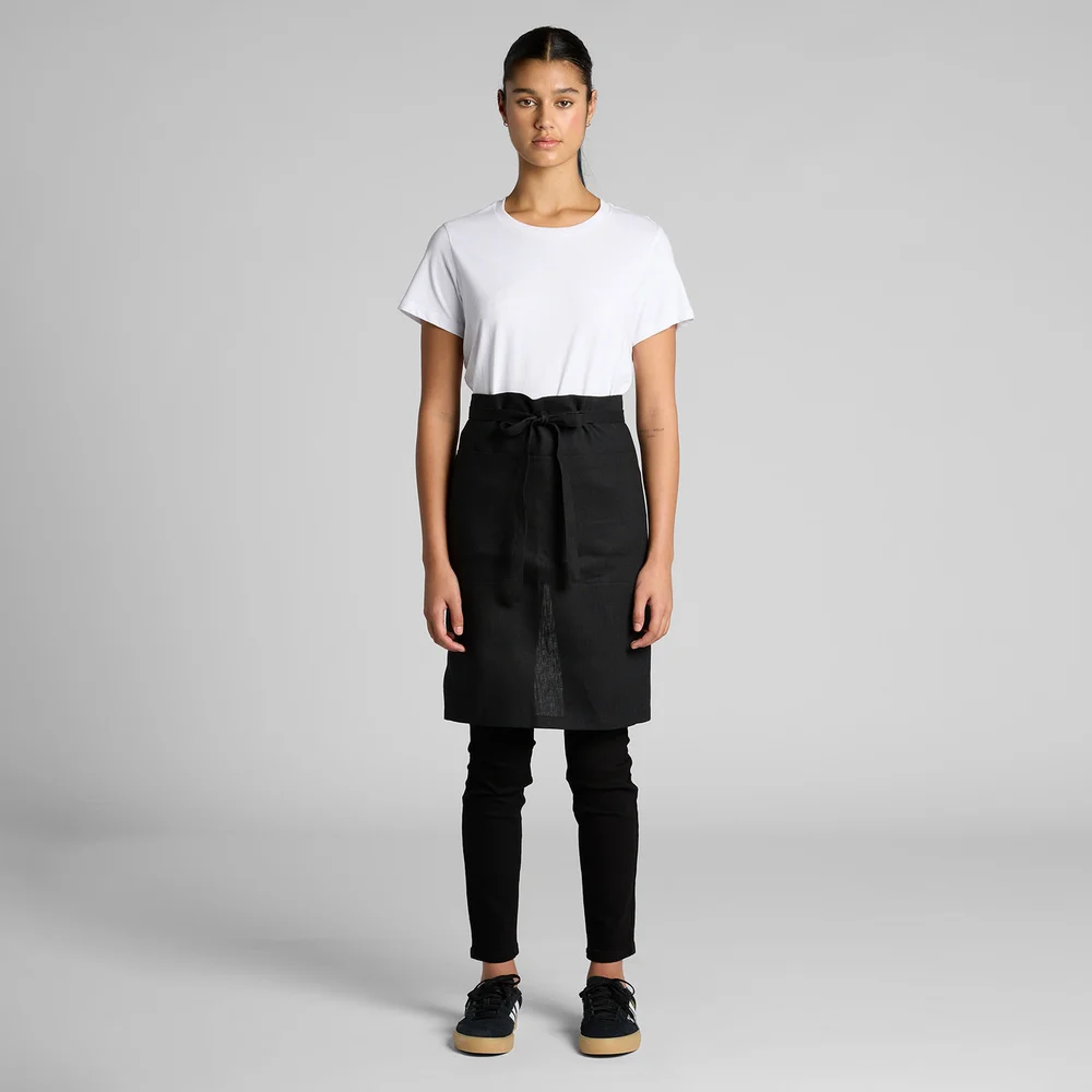 1087 - Linen Half Apron