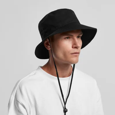 1172 - Wide Brim Bucket Hat