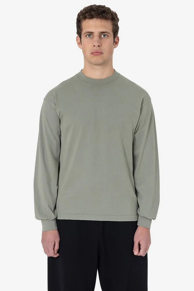 1406GD - L/S Garment Dye Mockneck 7.5oz