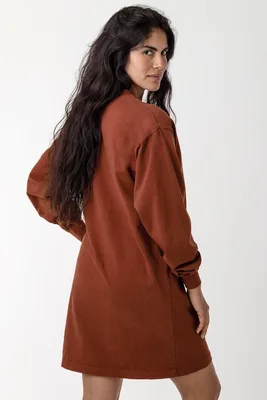 1837GD - L/S Mock Neck Dress