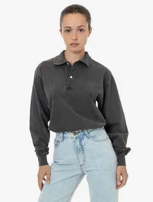 18417GD - Long Sleeve Polo T-Shirt