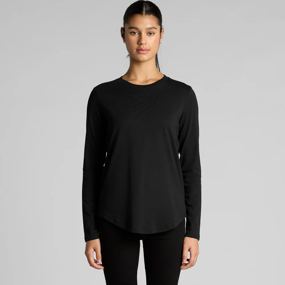 4021 - Wo's Maple Curve L/S Tee