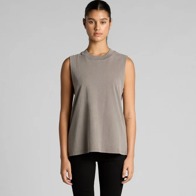 4084 - Women's Heavy Faded Tank
