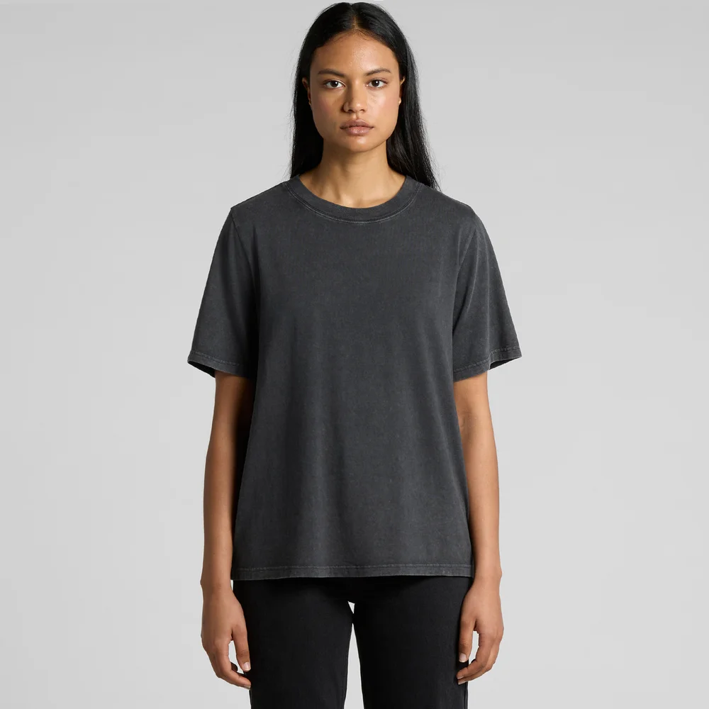 4085 - Women's Stone Wash Heavy Tee