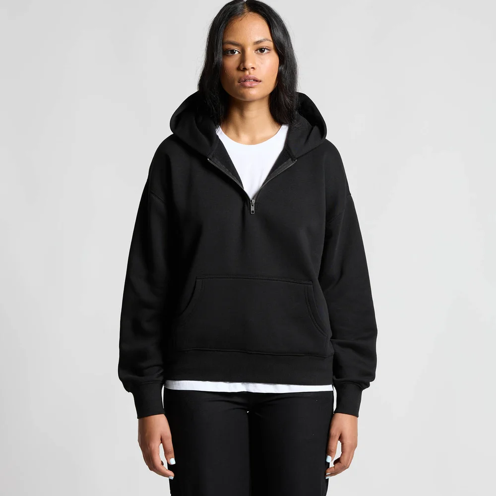 4164 - Women's Relax Half Zip Hood