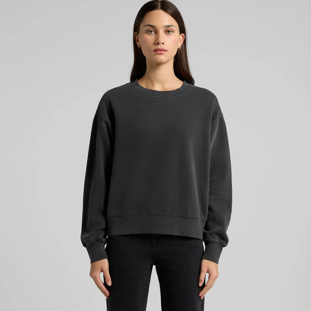 4165 - Women's Relax Faded Crew