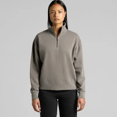 4167 - Women's Relax Faded Half Zip