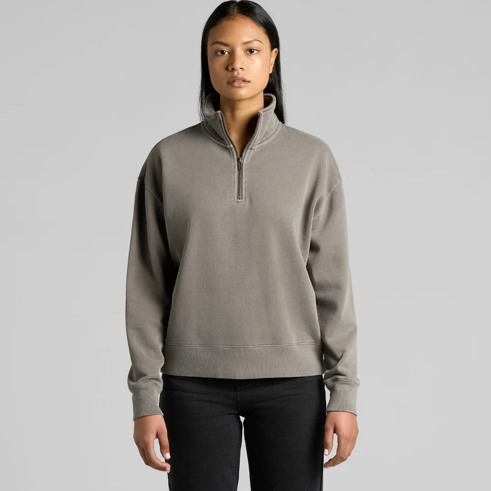 4167 - Women's Relax Faded Half Zip