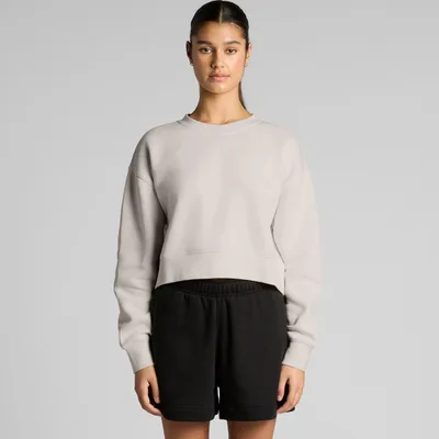 4169 - Women's Relax Crop Crew