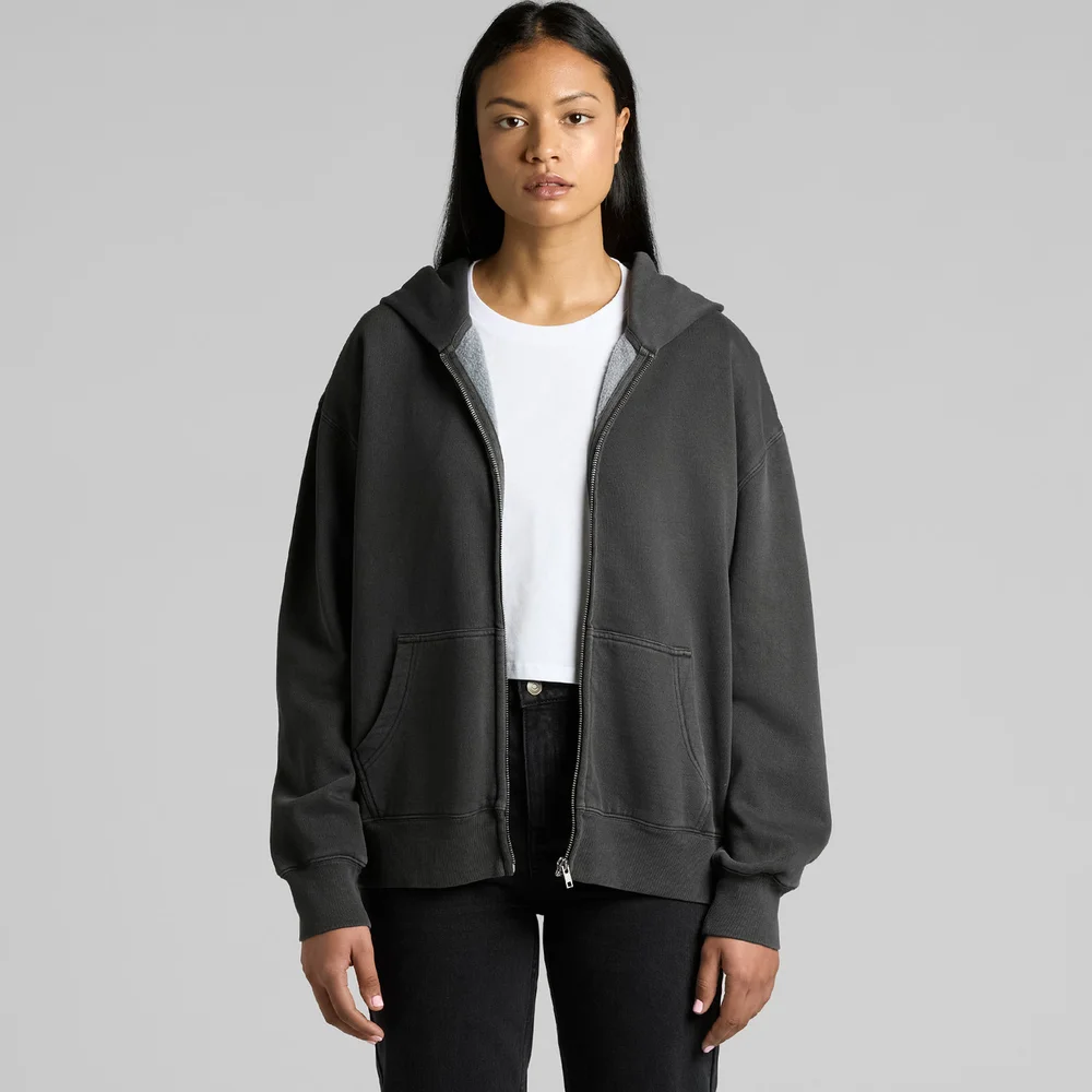 4170 - Women's Relax Faded Zip Hood