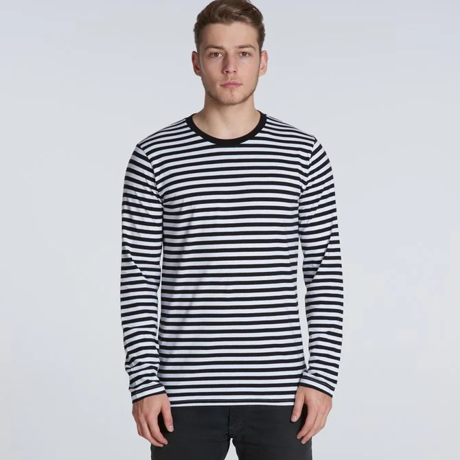 5031 - Match Stripe LS Tee