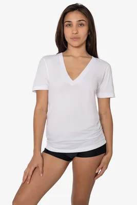 6456 - Deep V-Neck T-Shirt