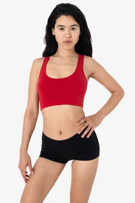 8383GD - Cotton Spandex Tank Crop Top