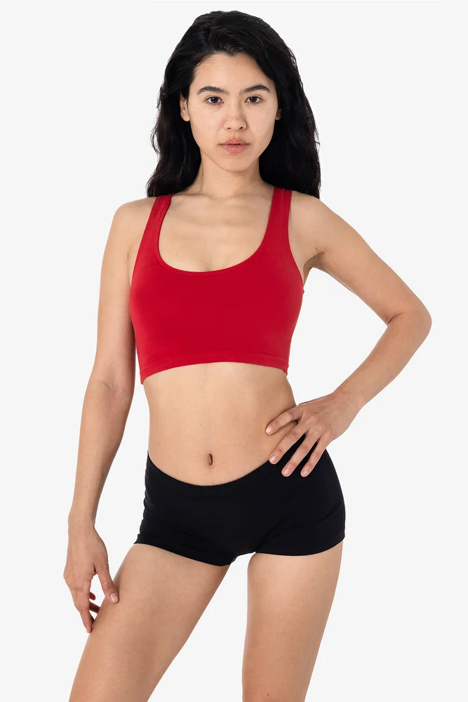 8383GD - Cotton Spandex Tank Crop Top