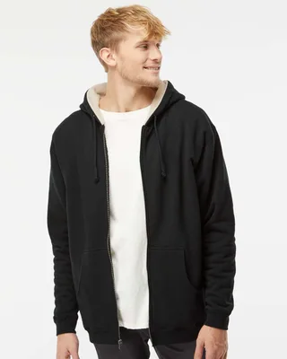 EXP40SHZ - Men's Sherpa-Lined Full-Zip Hooded Sweatshirt