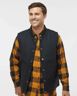EXP560V - Men's Insulated Canvas Workwear Vest