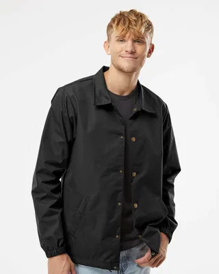 EXP99CNB - Men's Water-Resistant Windbreaker Coach's Jacket