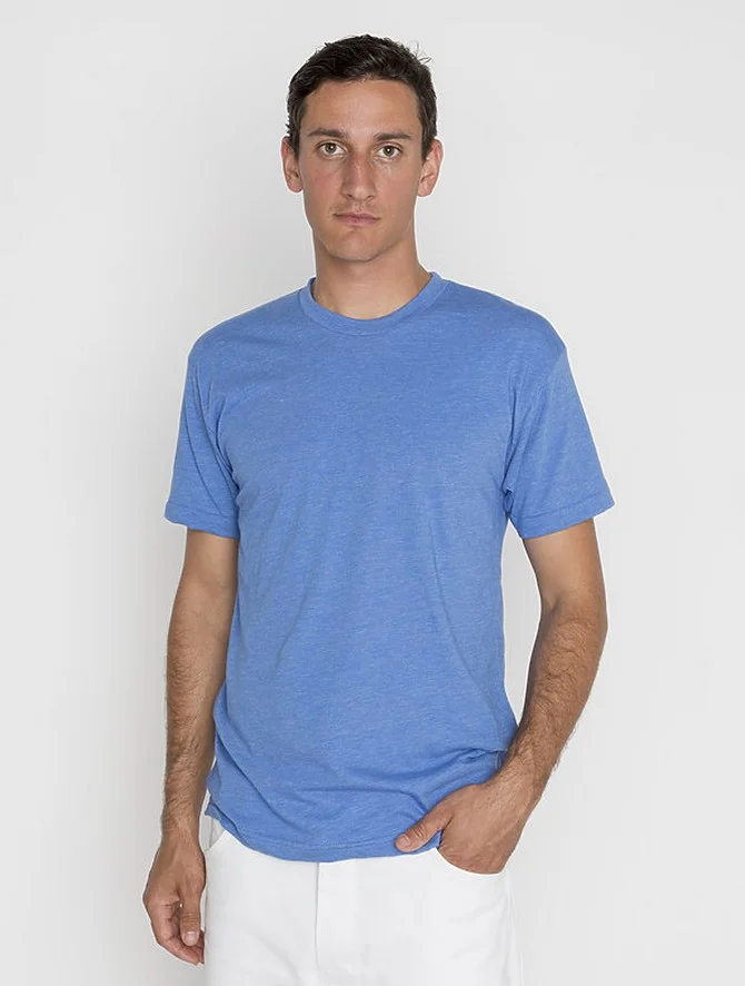 FF01 - S/S Cotton-Poly Crew 3.8 Oz