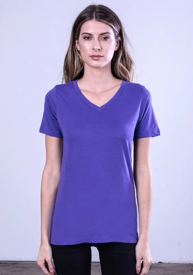 HC1125 - Missy V-Neck T-Shirt