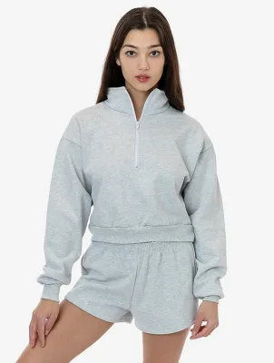 HF-326 - HF Cropped Half Zip Pullover
