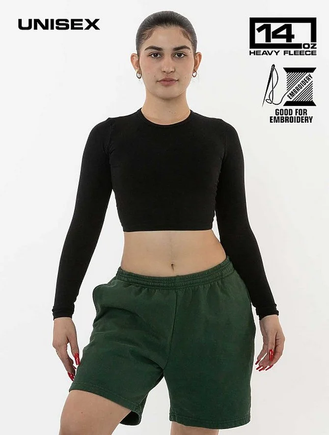 HF02GD - Heavy Fleece Mid Short