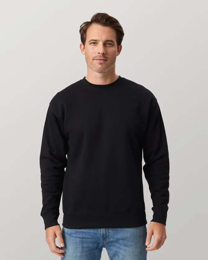 M2460 - Lightweight Fleece Crewneck