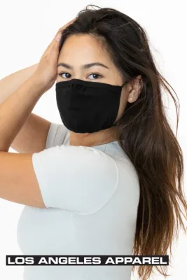 USA-Made Adjustable French Terry Face Mask
