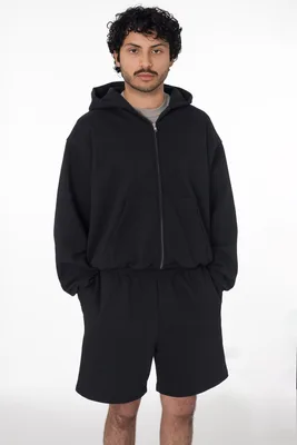 MWF10 - Mid-Weight Crop Zip Hoodie