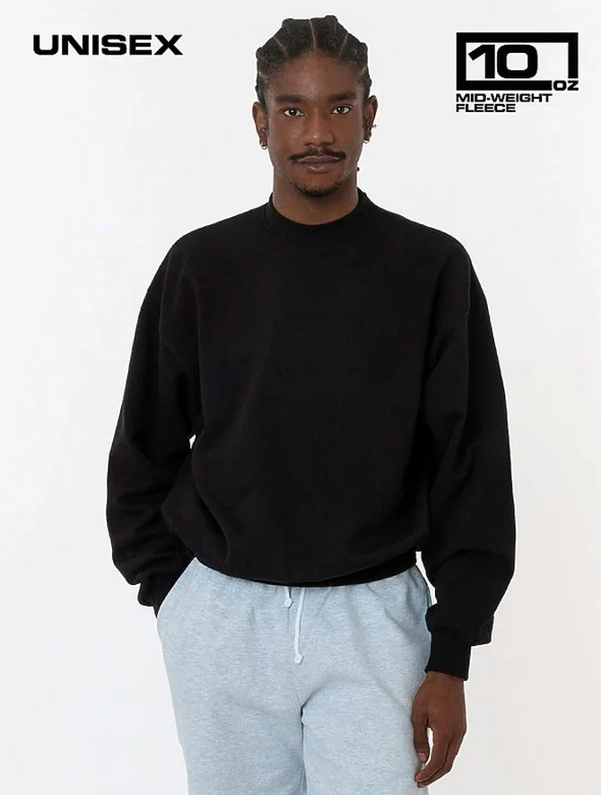 MWF1047 - 10oz Fleece Wide Crew