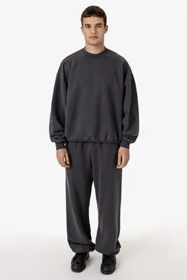 PLU07GD - 16oz. Plush Fleece Crewneck
