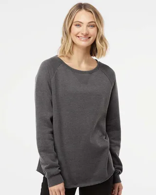 PRM2000 - Women's California Wave Wash Crewneck Sweatshirt