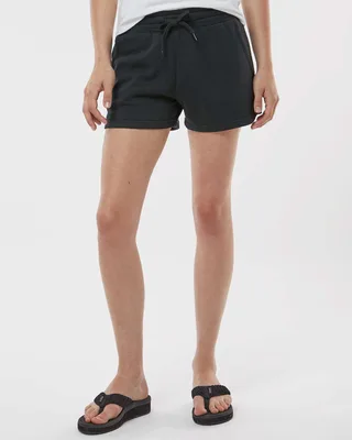 PRM20SRT - Women's Lightweight California Wave Wash Fleece Shorts