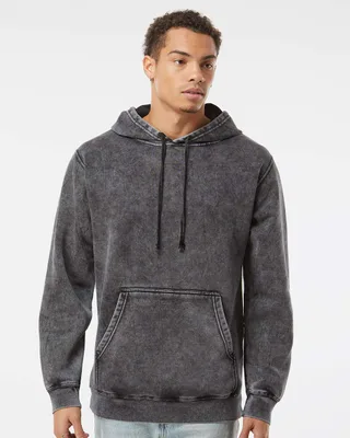 PRM4500MW - Unisex Midweight Mineral Wash Pullover Hood