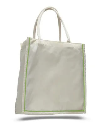 Q125600 - Fancy Shopper with Color Stripe