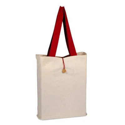 Q1620 - Button-Up Canvas Tote