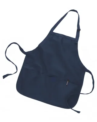 Q4250 - Medium Length Apron with Pouch