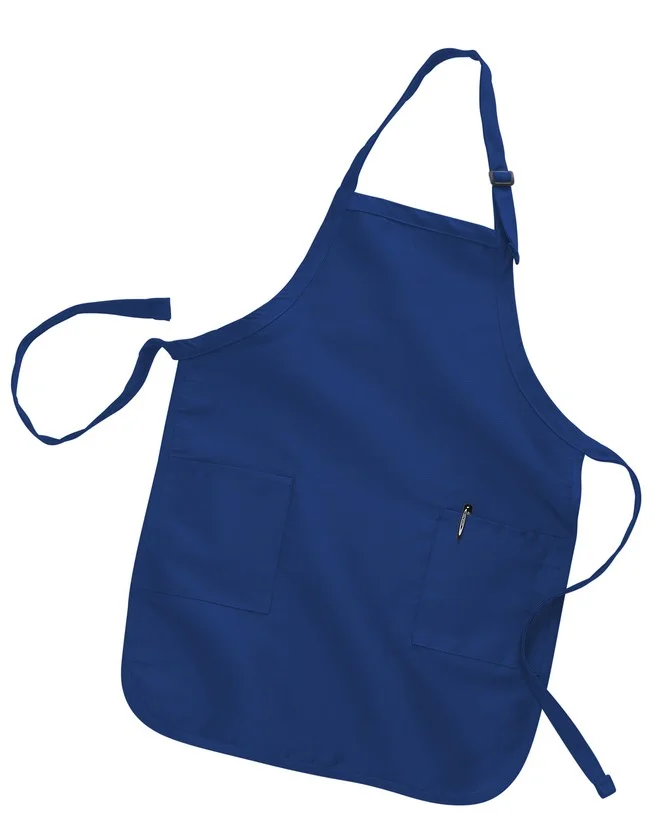 4350 Full Length Apron w/2 Patch Pockets