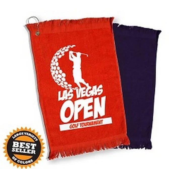 T100 - Fingertip Towel Fringed End