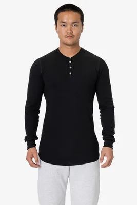 T457 - L/S Baby Thermal Henley