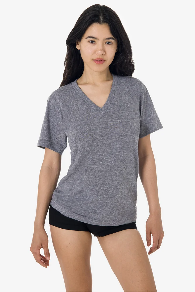 TR61 - S/S Tri Blend V-Neck 3.7oz