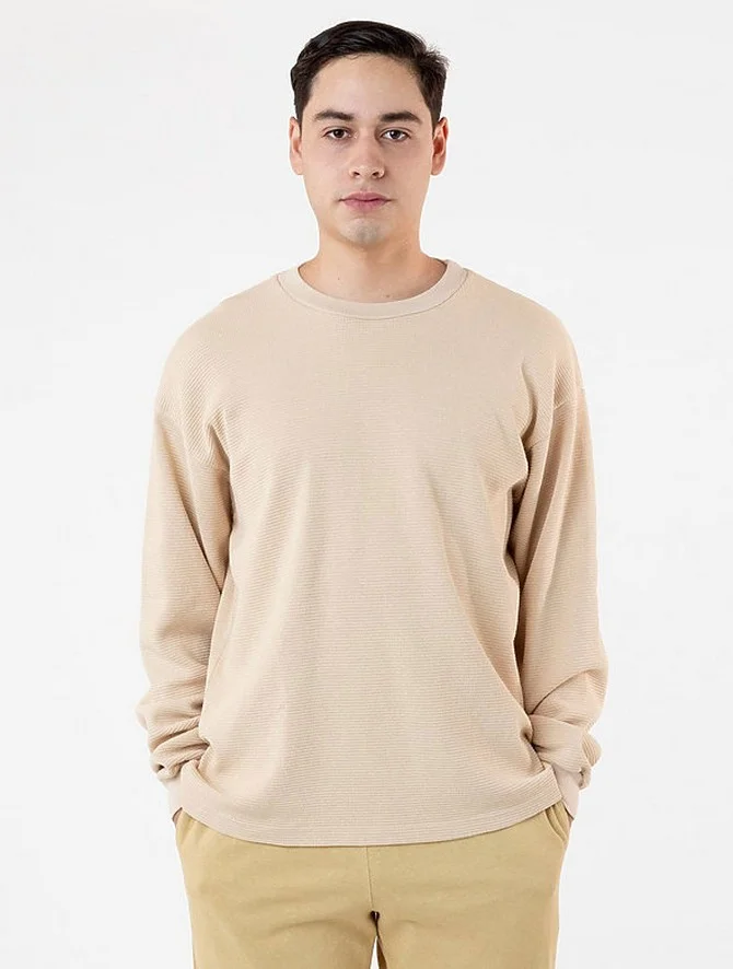 TX407GD - L/S Heavy Thermal Crew Neck