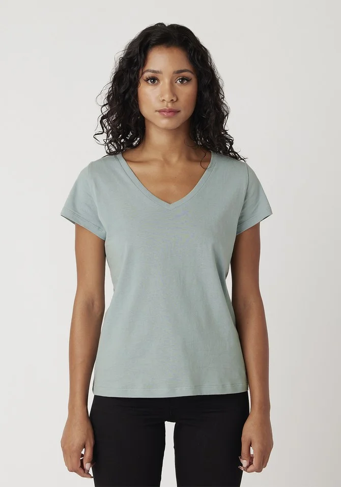W1247 - Women's V-Neck T-shirt