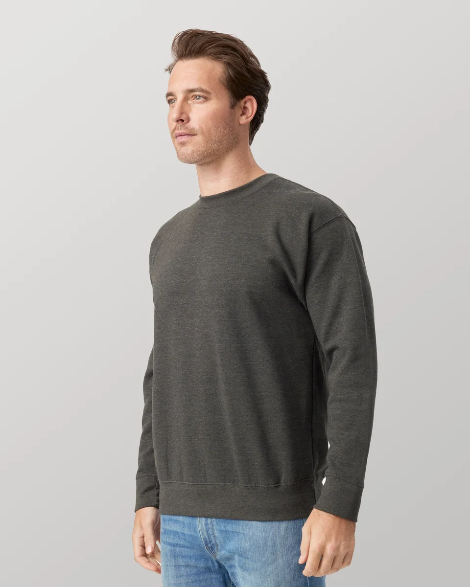 M2460 - Lightweight Fleece Crewneck