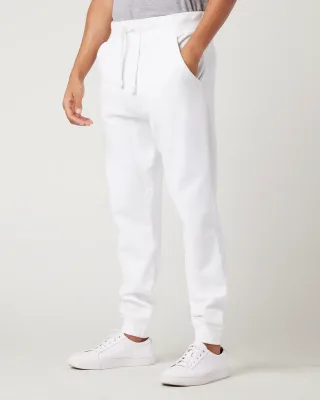 M7580 - Premium Fleece Jogger Pants w/ Rib Crotch Gusset
