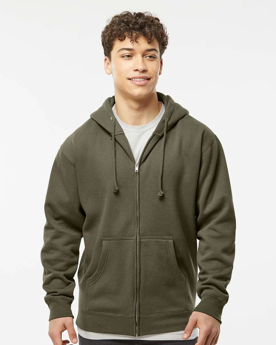 IND4000Z - Heavyweight Full-Zip Hooded Sweatshirt