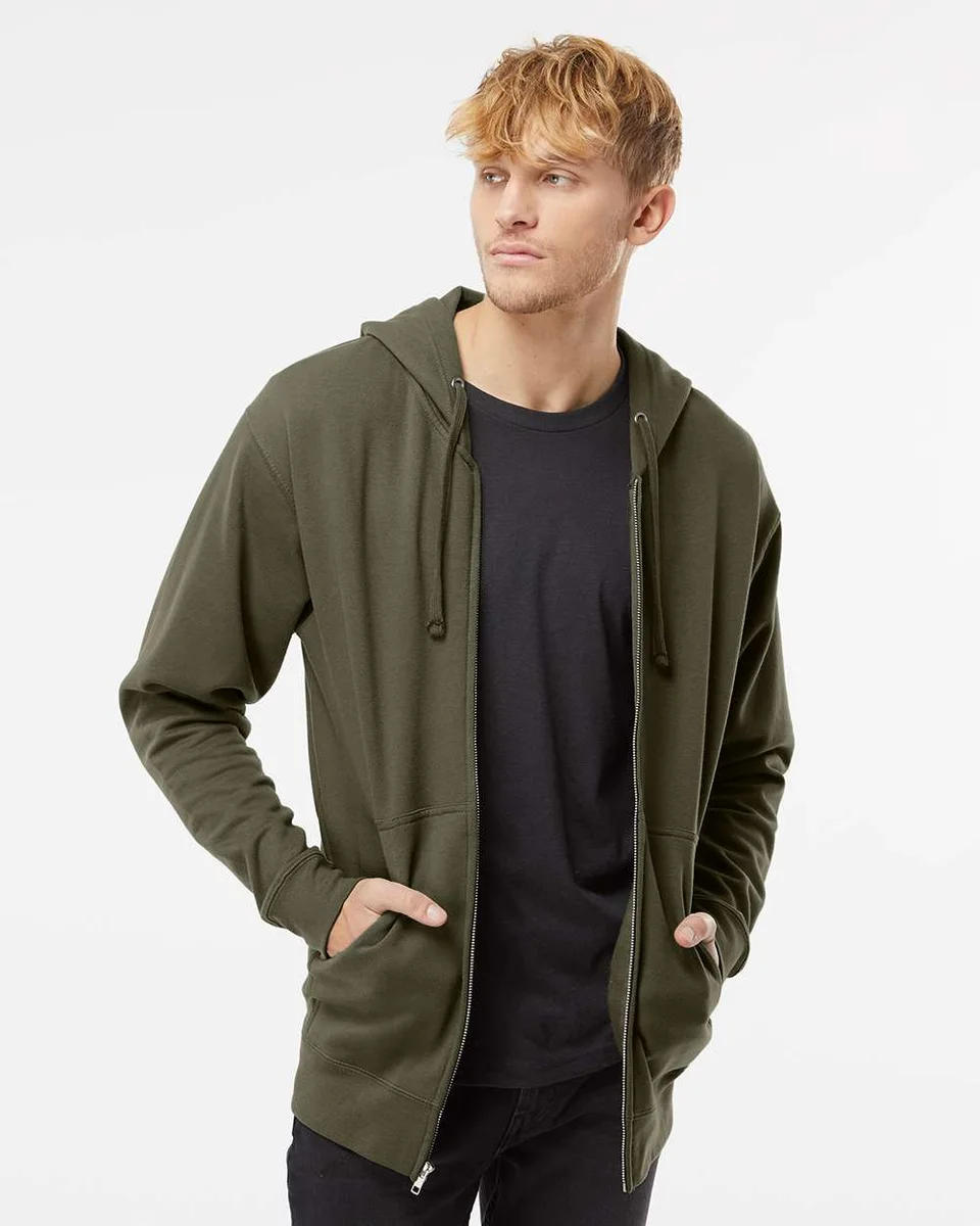 SS4500Z - Midweight Zip Hood